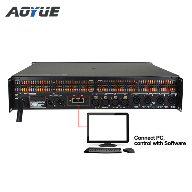 DSP10000Q Touchscreen-DSP-Modul Audio-Leistungsverstärker 