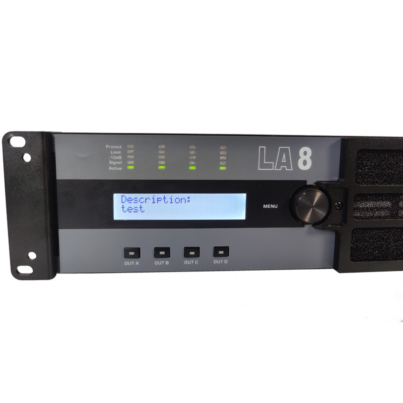 LA8 Professioneller Stereo-Audio-Schaltleistungs-DSP-Verstärker