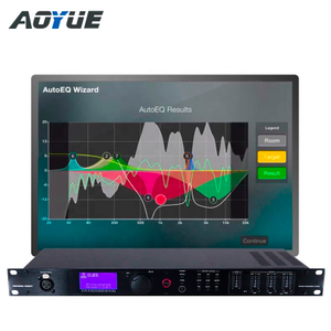 PA2 Grafisches LCD-Display Digitaler Audioprozessor mit 2 Eingängen und 6 Ausgängen 