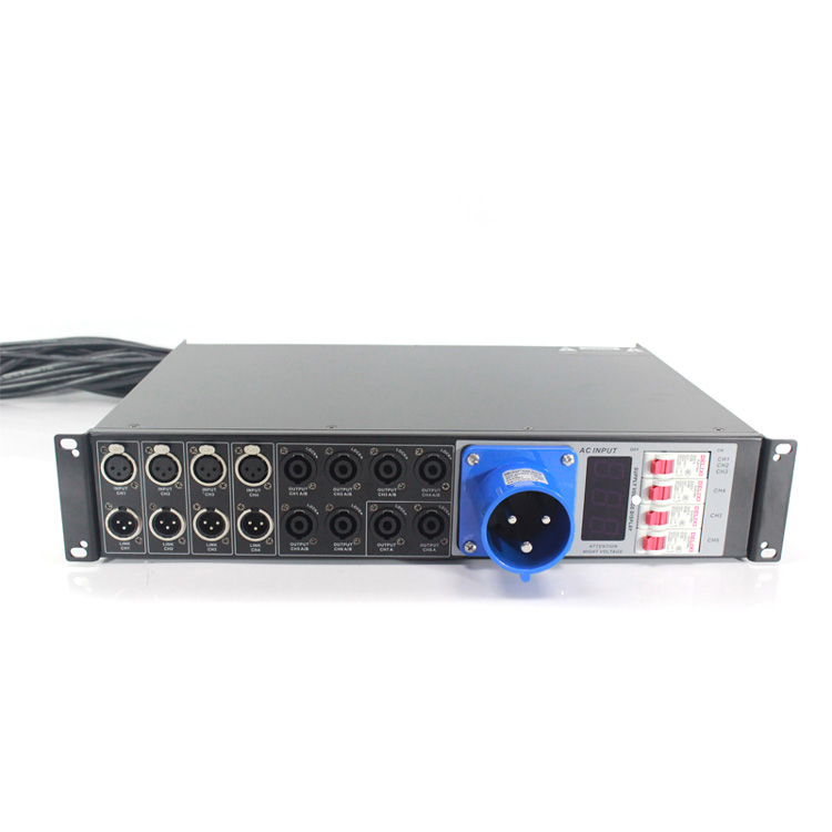 LAS4+8 Bühnenbeleuchtung Sound-Equipment Power Distro Power Distribution Unit Box